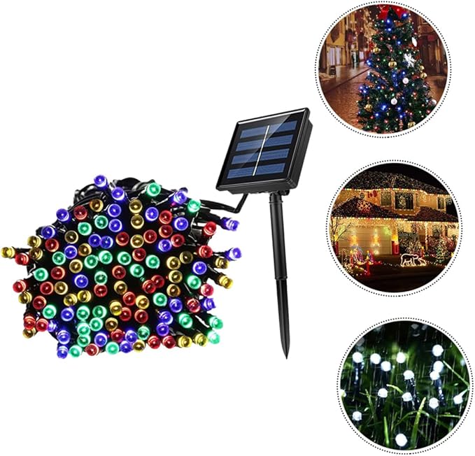 2sets Solar String Lights with Led Lights for Outdoor Patio Decoration Modes for Gardens Trees and Balconies | Lumora