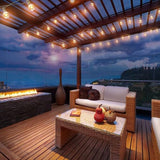 100Ft G40 Outdoor String Lights Patio Lights with 100 Edison Globe Bulbs, Connectable Outdoor String Lights | Lumora