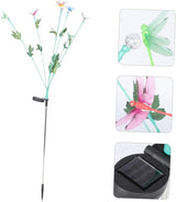 Uonlytech Solar Dragonfly Garden Stake Lights LED Solar Stake Lights for Outdoor Patio Decorative Landscape | Lumora