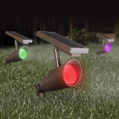 Feit Electric OneSync Bronze Solar Powered/Remote 100 W LED Spotlight 1 pk