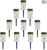 Butterfly Floral Garden Lights Solar Outdoor Pathway Lights Stake Lights Landscape Lighting for Yard Patio | Lumora