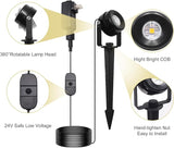 HISTAR Low Voltage Landscape Lighting with Bluetooth App Control & Remote, Outdoor Spot Lights for Fence Tree | Lumora