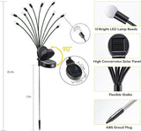 Solar Lights Outdoor Waterproof,Garden Patio Decorative Lights,Firefly Lights for Patio Lawn,Landscape Lighting | Lumora