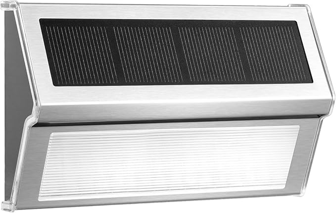 Generic Solar LED Lighting for Outdoor Stair Step Fence Wall Courtyard Lawn Path Cordless lamp