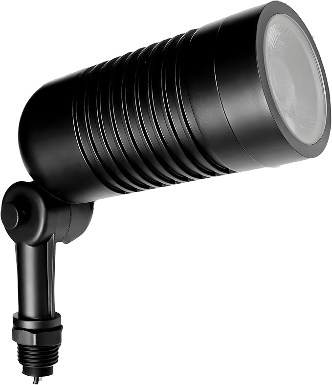 Outdoor Landscape Spotlights – 3000K/4000K/5000K Color Changing Options in Aluminum Housing – 120 Voltage | Lumora