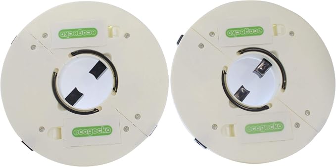 EcoGecko 2 Pack Super Bright LED Umbrella Pole Light, Battery Operated, White | Lumora