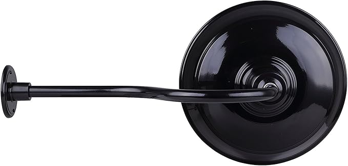 CANARM BL10WACBK Outdoor Aluminum Barn Light , Black , 10 Inch