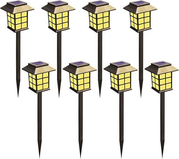 Bright Solar Pathway Lights, Weather-Resistant Solar Lamp Post for Path, Landscaping, and Driveway | Lumora