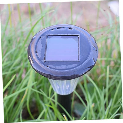 Angoily 6pcs Solar Walkway Lights Outdoor Led Landscape Garden Lights for Pathway Garden Patio Fence Pool Event Corrosion-Resistant