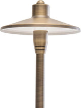 12V Brass LED Landscape Lighting Kit (6 Outdoor Spotlights, 2 Path Lights) with 100W Low Voltage Transformer for | Lumora