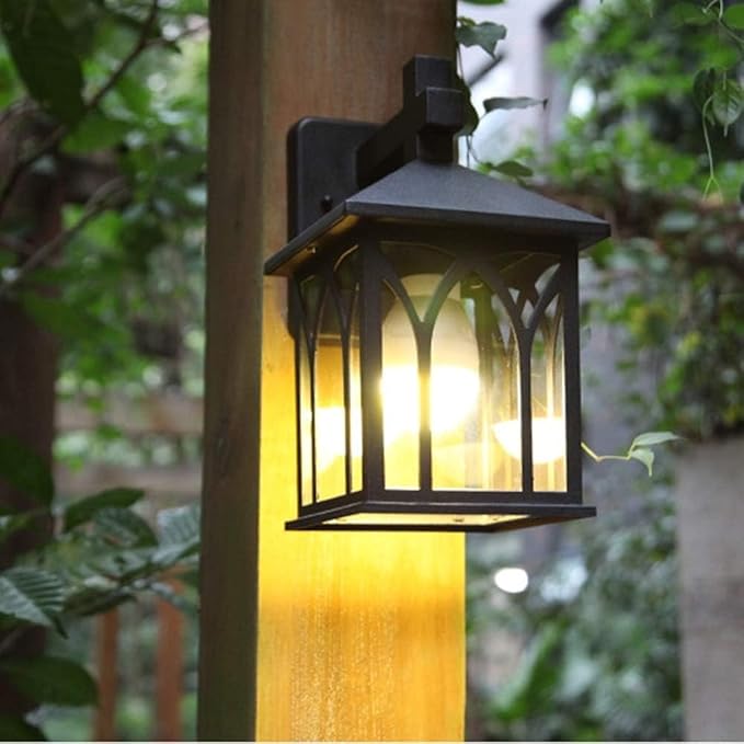 E26 Outdoor Waterproof Wall Light,Fashion Retro Bracket,Die- AlumiExpression artistique m Sconce,Stair Courtyard | Lumora