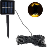 39ft 100LED Small Fairy 8 Lighting Modes Solar Power Outdoor String Lights watertight High Temperature resistant | Lumora
