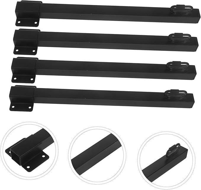 4pcs Hanging Poles for String Lights Outdoor Support Rods for Patios Yards and Fences Easy Installation Versatile | Lumora