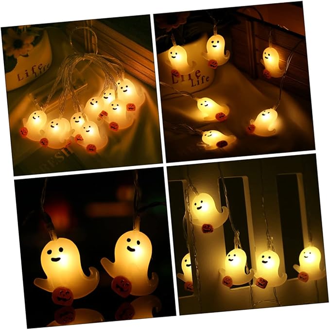 DOITOOL Halloween LED String Lights Bulbs Outdoor Halloween Party Decor for Windows Stairs and Haunted House | Lumora