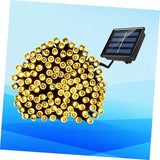 1Pc Solar LED String Lights Outdoor LED Beads Decorative Lights for Garden Lawn Tree Warm White Solar String Lights | Lumora