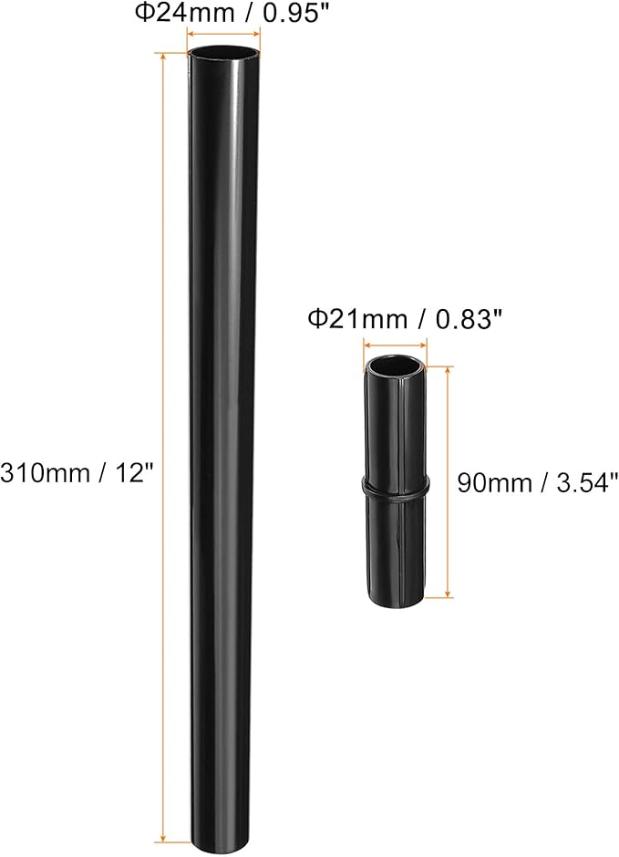 MECCANIXITY Solar Torch Light Extension Pole and Joint Kit 12 Inch Landscape Light Replacement Connector for Garden | Lumora