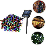balacoo 2sets Solar Led String Lights Outdoor Garden Decor Led Solar Lights Auto Off Weatherproof | Lumora