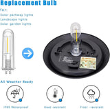 Solar Lantern Replacement Bulbs, Upgraded Solar Outdoor LED Light Bulbs 3V Bright Light Bulbs Waterproof for Yard | Lumora