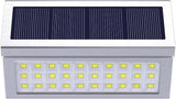 ROSHWEY Solar Lights Outdoor, 10 Pack 30 LED Fence Lights Waterproof Solar Powered Deck Post Lamps Stainless Steel | Lumora