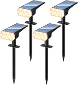 DINGLILIGHTING Solar Lights Outdoor Waterproof: IP65 Led Spot Light Decorations for Garden - 3 Lighting Modes Solar | Lumora