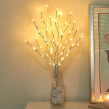 Vanthylit 3PK 30'' Lighted Birch Twig Branches with 60 LED Warm White Bulbs Waterproof Adapter in for Outdoor and | Lumora