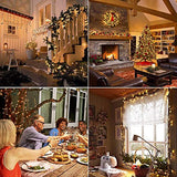 JMEXSUSS 500 LED Warm White Christmas Tree Lights Plug in