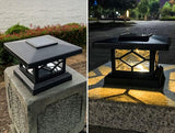 Ulalaza 2Pcs Solar Decking Lights RGB+ Changing Solar Step Lights Outdoor Waterproof Stair Lights for Fence, Deck | Lumora
