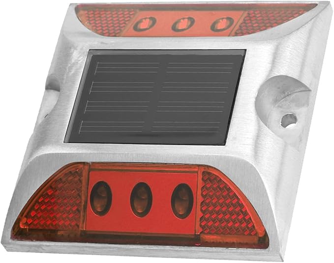 LED Solar Power Ground Marker Lights, Outdoor Driveway Road Spike Lamp, Solar - Powered LED Ground Light with 1000m | Lumora