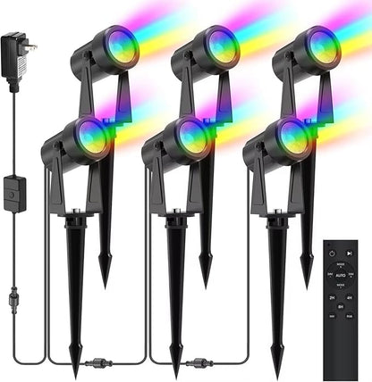 SUNTHIN The Replacement lamp Head for The RGBW Outdoor Landscape Spotlight is only Compatible Low-Voltage RGBW Landscape spotlights