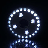 EcoGecko 28 LED Patio Umbrella Light With Adjustable Brightness, Easy Clamp Pole Mount, Hang Anywhere, Camping Tent | Lumora