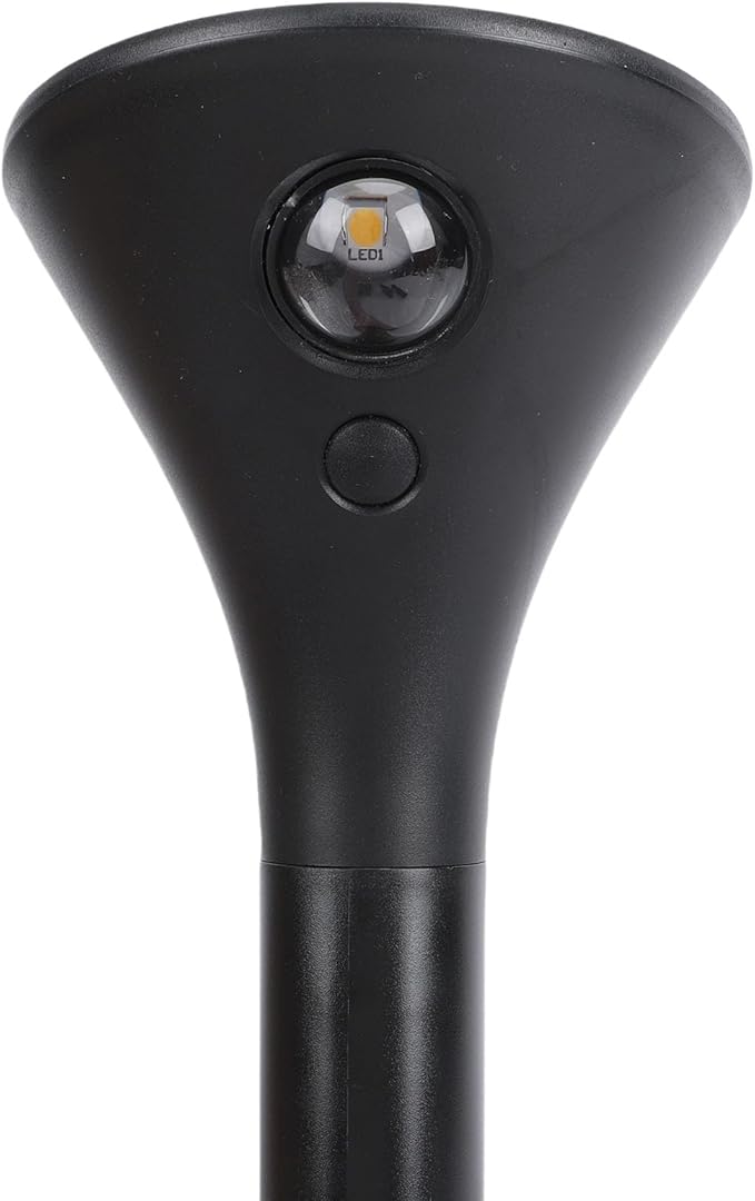 Alomejor Solar Pathway Light, ABS SolarPowered Outdoor Lights for Gardens, Automatic LED Illumination, 1200mAh Battery for Pathway and Walkways (White Light)