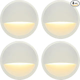 GKOLED Low Voltage LED Deck Light, Landscape Step Stair Railing Lights with 2W Integrated LED Chips, Die-cast | Lumora