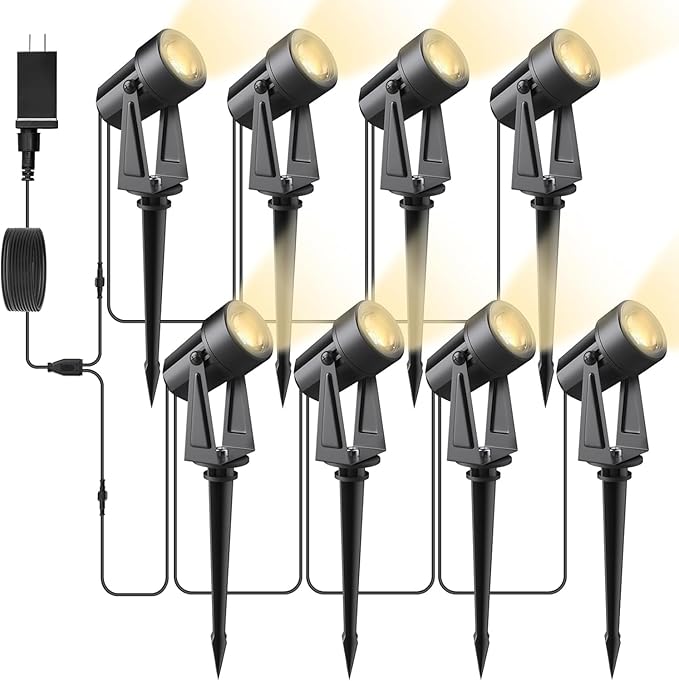 Svater Outdoor String Lights 200 FT with Landscape Lighting Outdoor 8 Pack | Lumora