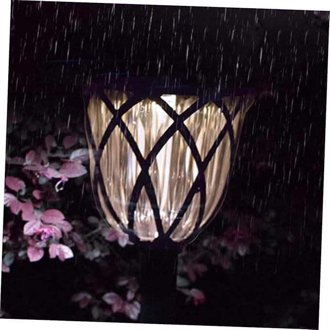 DOITOOL 6pcs Solar Outdoor Garden Lights Led Lawn Lamp for Pathway and Landscape Decor Solar Stake Lights Automatic Day Night Function