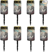Horse Solar Garden Lights Waterproof,Horse Lantern Solar Stake Lights,Solar Pathway Lights Outdoor Warm White | Lumora