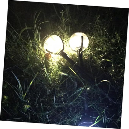 2pcs Solar Garden Lights Outdoor Solar Powered LED Landscape Path Lights with Color-Changing RGB for Yard Patio Lawn Decor