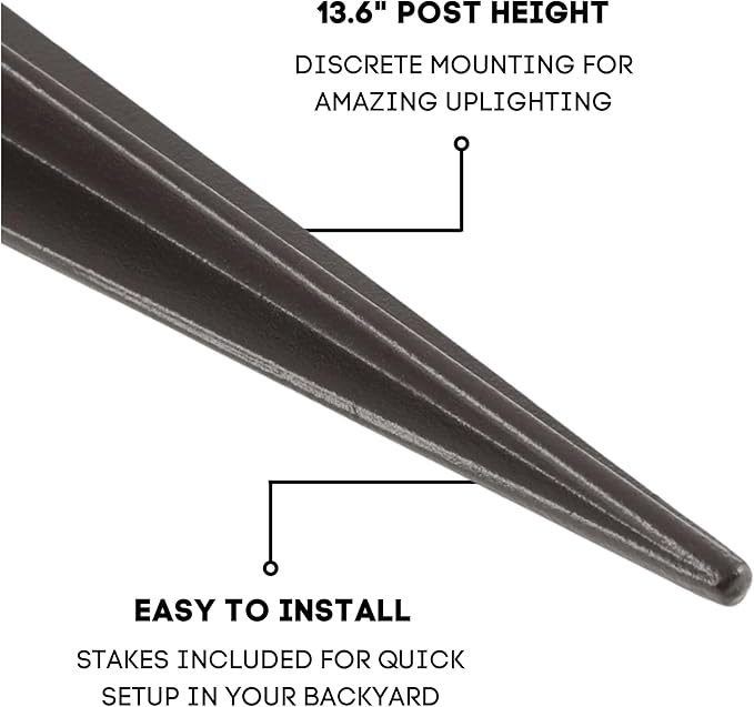 Energizer Solar Spot Lights Outdoor - 45 Lumen Solar Outdoor Lights with Smart Focus - Auto On/Off Solar Lights | Lumora
