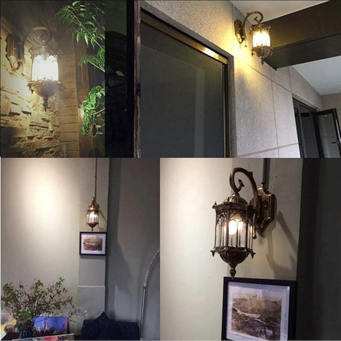 Elegant Antique Outdoor Wall Light, Waterproof IP44 Outdoor Lamp, E27 Light Wall Sconce Reading Lamp Bedside | Lumora