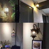 Elegant Antique Outdoor Wall Light, Waterproof IP44 Outdoor Lamp, E27 Light Wall Sconce Reading Lamp Bedside | Lumora