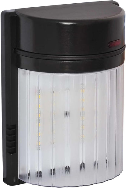Amax Lighting LED-SL18BZ LED Security Light Wall Pack, 18W, Bronze