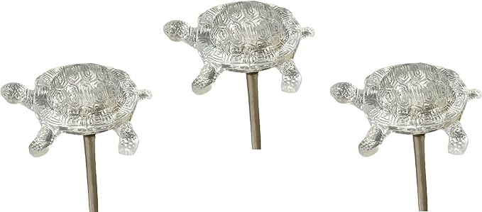 Starry Illuminate 3 PCS Solar Color Changing Style Garden Stake Light Pathway Stake Light (Turtle)