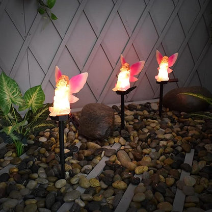 Ulalaza Solar Garden Lights Outdoor Color Changing Decorative Ball Solar Lights for Patio/Lawn/Yard/Path/Christmas