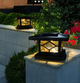 Ulalaza 2Pcs Solar Decking Lights RGB+ Changing Solar Step Lights Outdoor Waterproof Stair Lights for Fence, Deck | Lumora