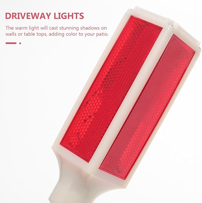 Gadpiparty Solar Driveway Marker Lights, Led Outdoor Driveway Markers, Waterproof Solar Pathway Lights for Garden | Lumora
