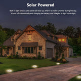 Aogist Solar Ground Lights, LED Garden Disk Lights In-Ground Outdoor Landscape Lighting for Lawn Patio Pathway Yard | Lumora