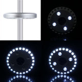 EcoGecko 28 LED Patio Umbrella Light With Adjustable Brightness, Easy Clamp Pole Mount, Hang Anywhere, Camping Tent | Lumora