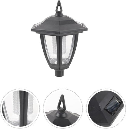 Solar Garden Lights Outdoor LED Solar Pathway Lights Medium Vintage European Style Lawn Landscape Lighting for Yard and Patio Decor