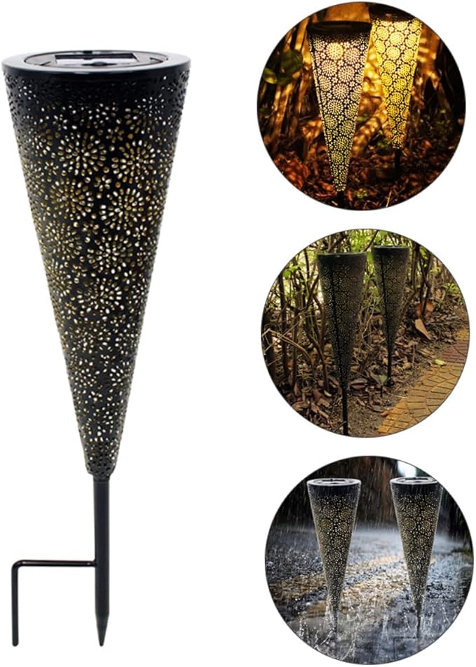 Happyyami 1pc Solar Led Light Outdoor Garden Lamp Landscape Lighting Solar Pathway Lights