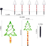 10 in 1 Solar Fantasy Christmas Tree Lights and Garden Ground Stake Lights, Holiday Decoration Lights Led Garden | Lumora
