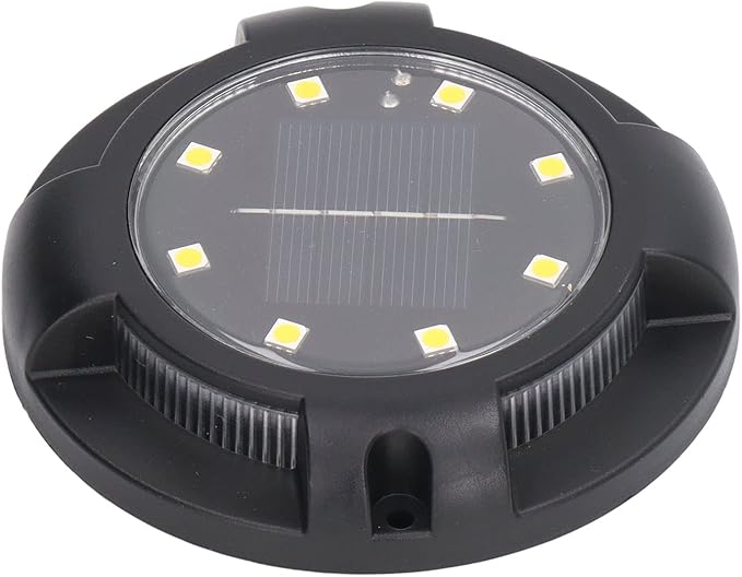 Solar Ground Lights 4 Sets 5W Colorful Gradient Side Glowing Waterproof IP65 Outdoor Garden Lamps - Automatic | Lumora